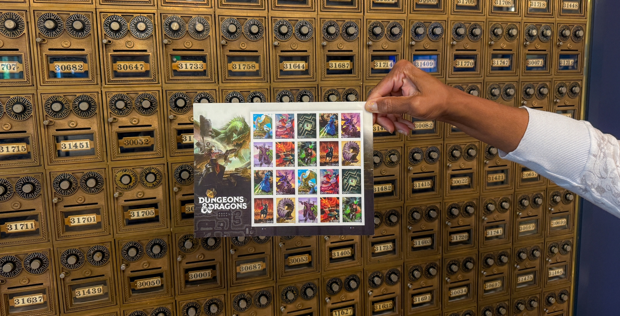 Dungeons and Dragons stamps