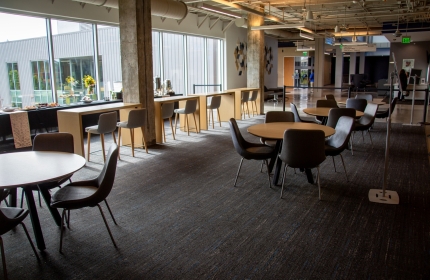 Walter G. Ehmer Prefunction Space set with catering